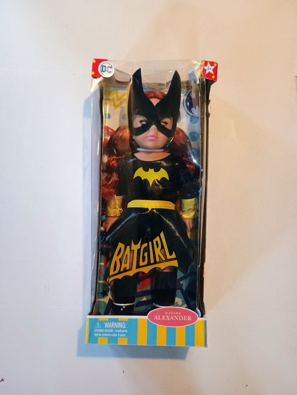 BatGirl 18'' Madame Alexander Doll, New DC Comics Series  *Damaged Box*